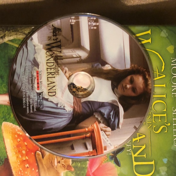 🍎Alice’s Adventures in Wonderland DVD - 553 $8 FIRM - Picture 3 of 4